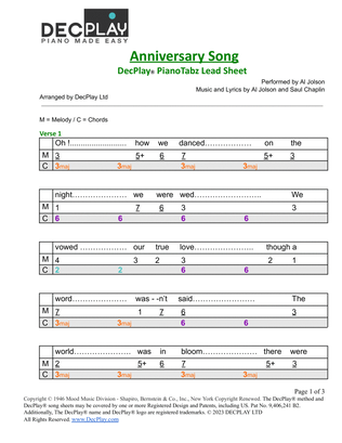 Anniversary Song