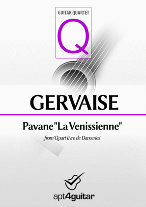 Book cover for Pavane "La Venissienne"