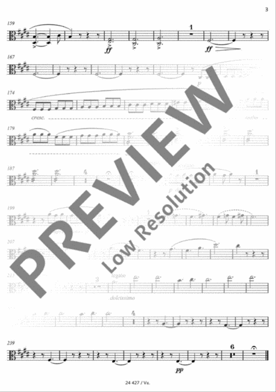 Angelus! Viola scores gallery preview page 4