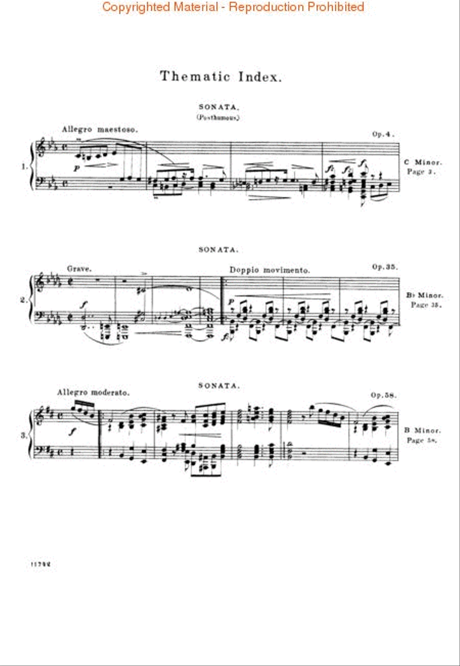 Sonatas Sonatas Piano Solo scores gallery preview page 2