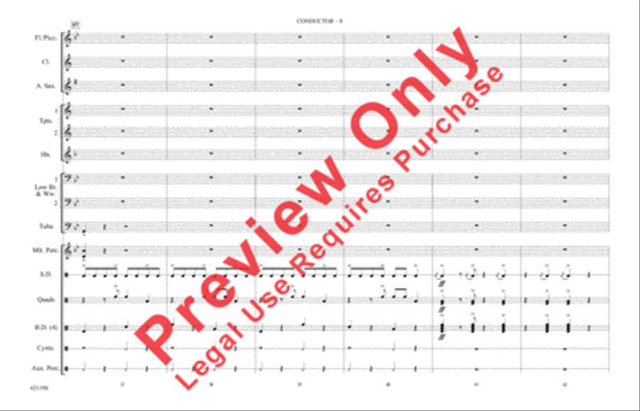 Zumba Marching Band scores gallery preview page 9