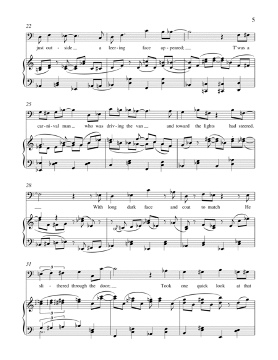 Derri-Air (on the barroom ceiling) Voice scores gallery preview page 5