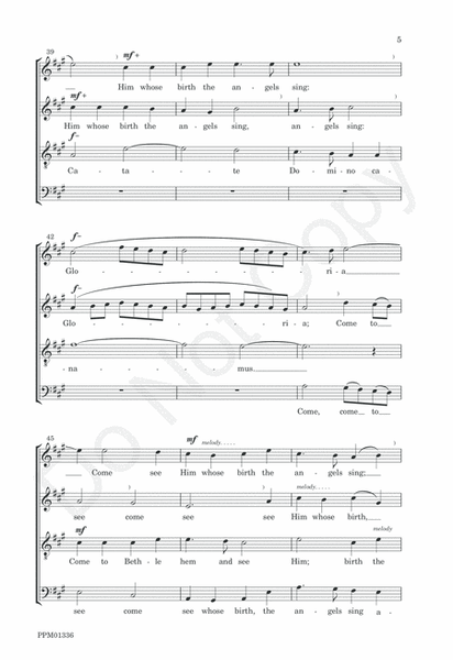 Contrapuntal Choral Christmas Carols Vol 1 image number null