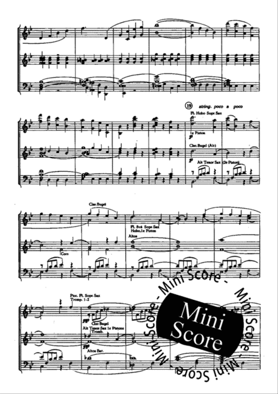 Heimkehr Aus Der Fremde Fanfare Band scores gallery preview page 16