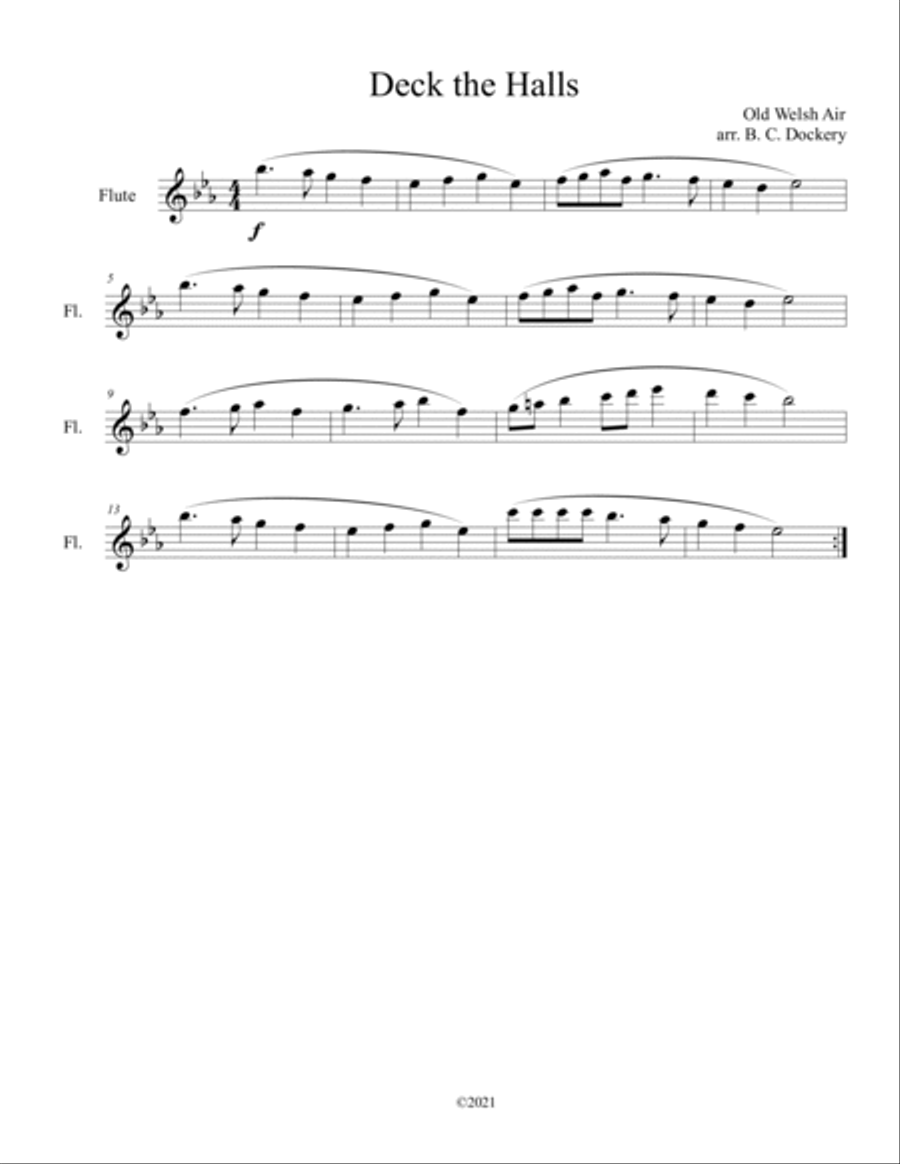 10 Christmas Solos for Flute Vol. 2 Flute Solo scores gallery preview page 3