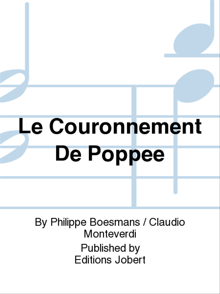Le Couronnement De Poppee Choir scores gallery preview page 1