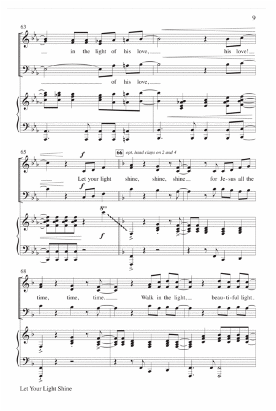Easy Anthems, Vol. 8 Choir scores gallery preview page 11