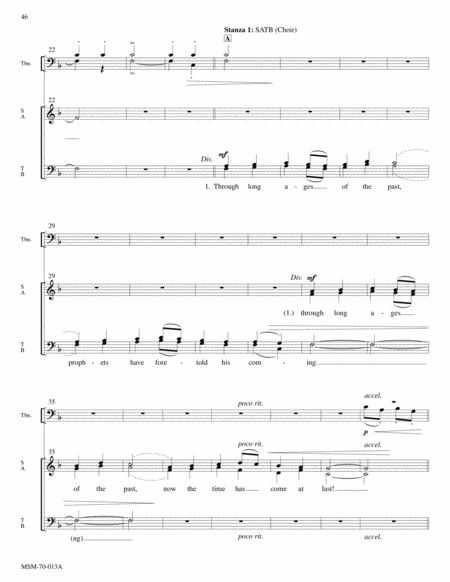 Holy Light A Candlelight Service of Carols (Brass Setting Score) image number null