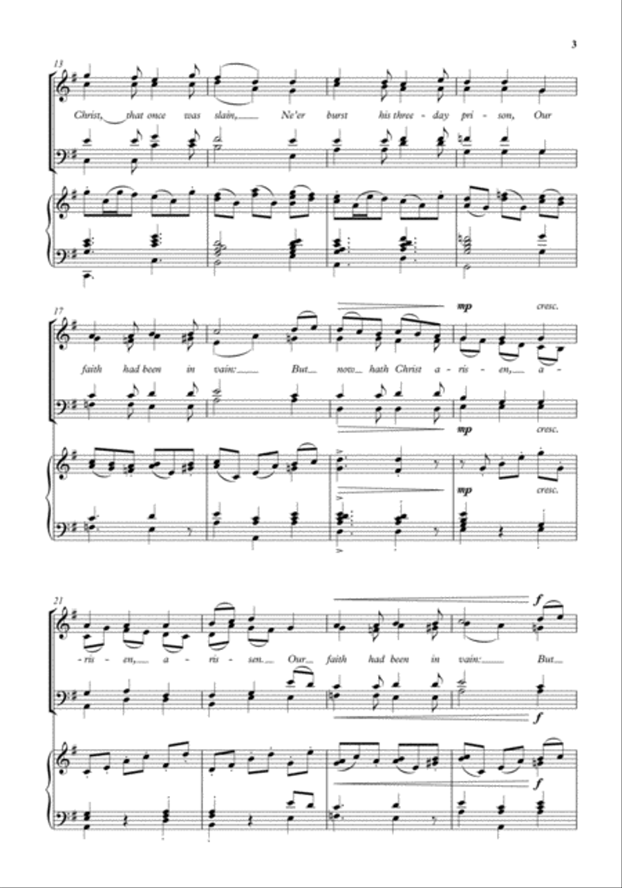 This joyful Eastertide This joyful Eastertide 4-Part scores gallery preview page 3