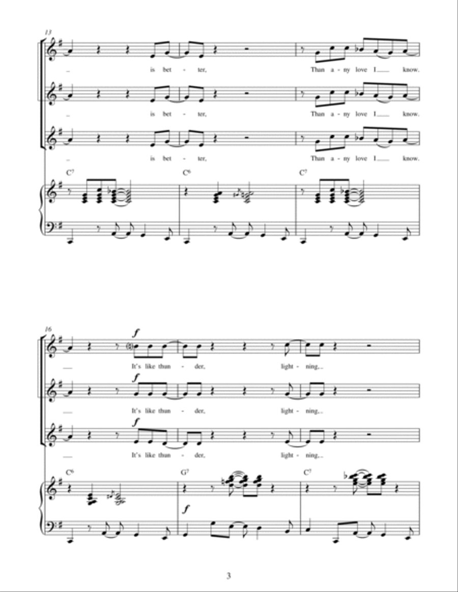 Knock On Wood (arr. Berty Rice) SSA scores gallery preview page 3
