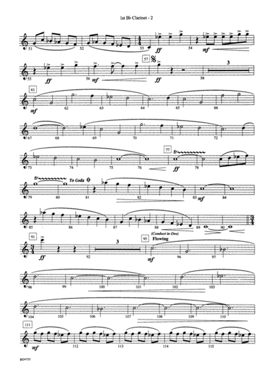 The Maelstrom: 1st B-flat Clarinet