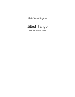 Jilted Tango - for violin & piano