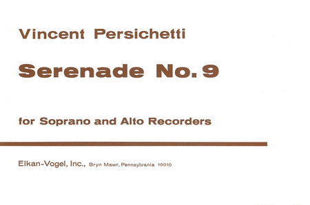 Serenade No. 9