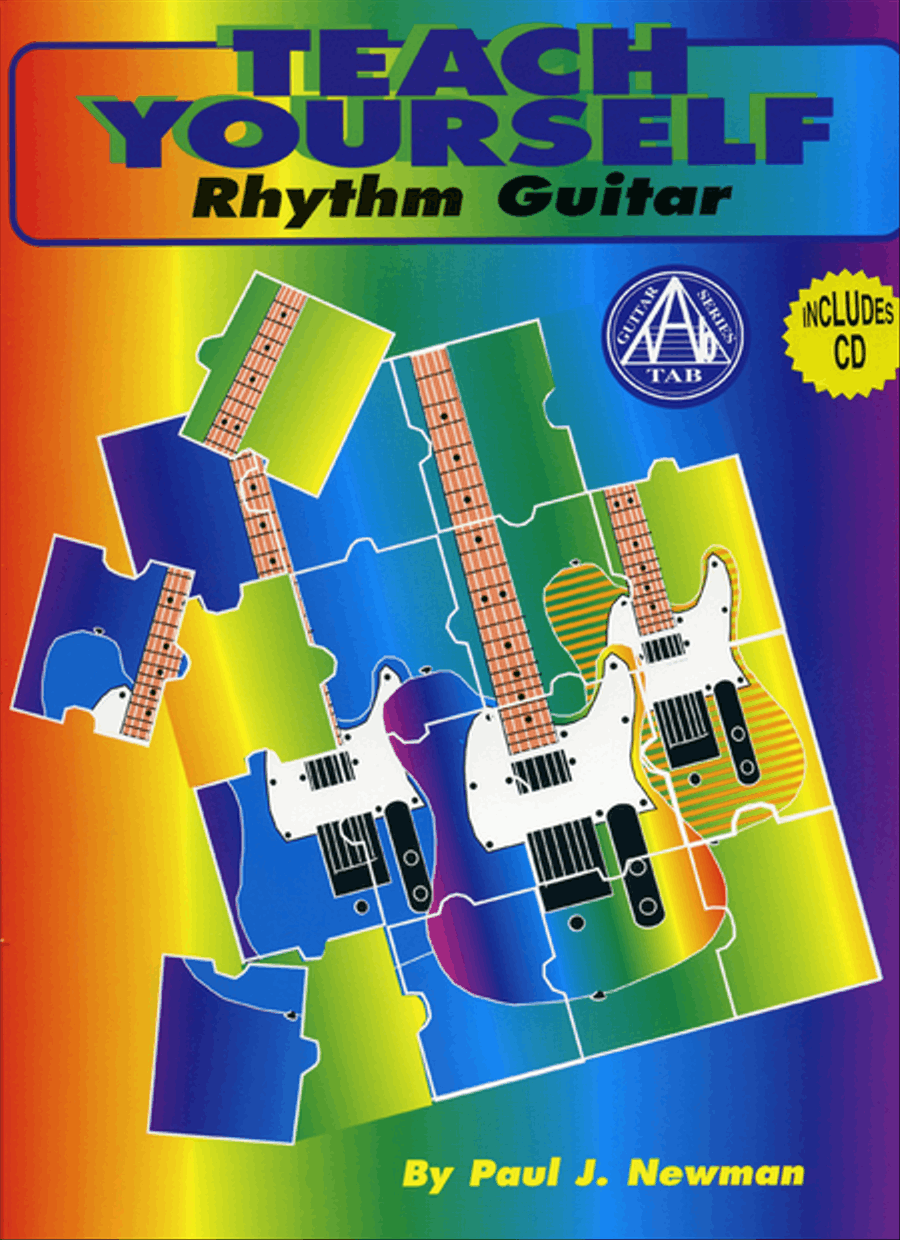 Teach Yourself Rhythm Guitar with CD Electric Guitar scores gallery preview page 1