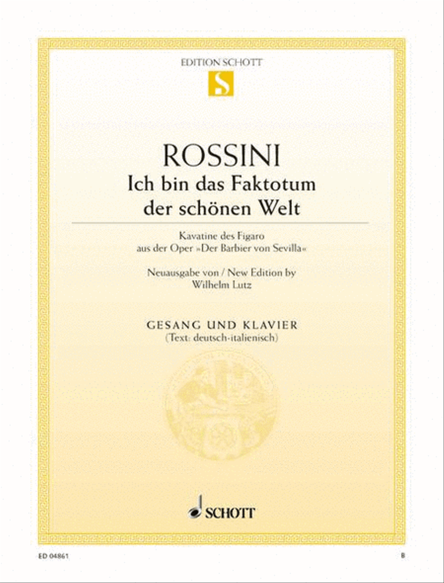 Largo al factotum Largo al factotum Baritone Horn scores gallery preview page 1