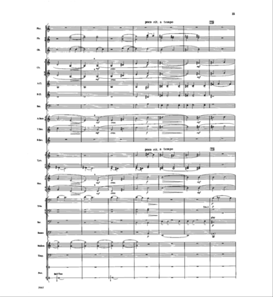 Overture A La Russe Concert Band scores gallery preview page 14