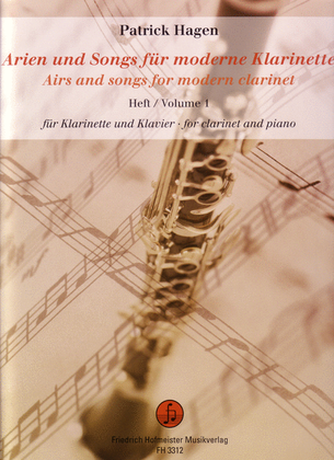 Book cover for Arien und Songs, Heft 1
