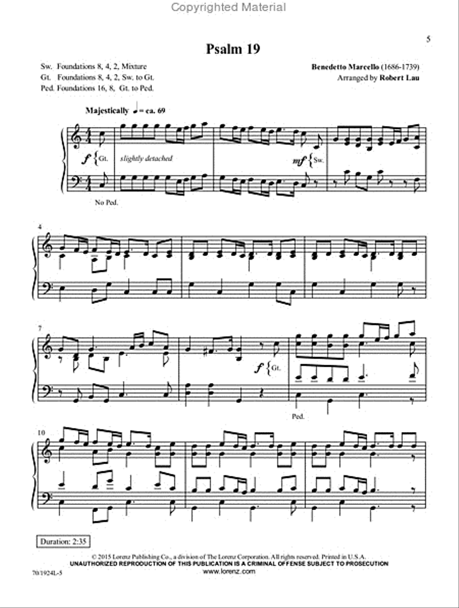 Masterworks for Organ Organ Solo scores gallery preview page 2