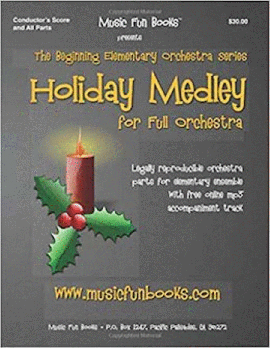 Holiday Medley Full Orchestra scores gallery preview page 1