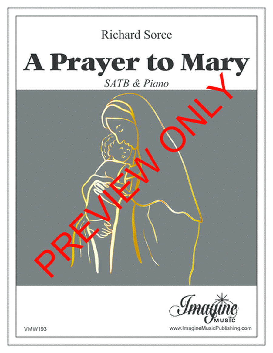 A Prayer to Mary