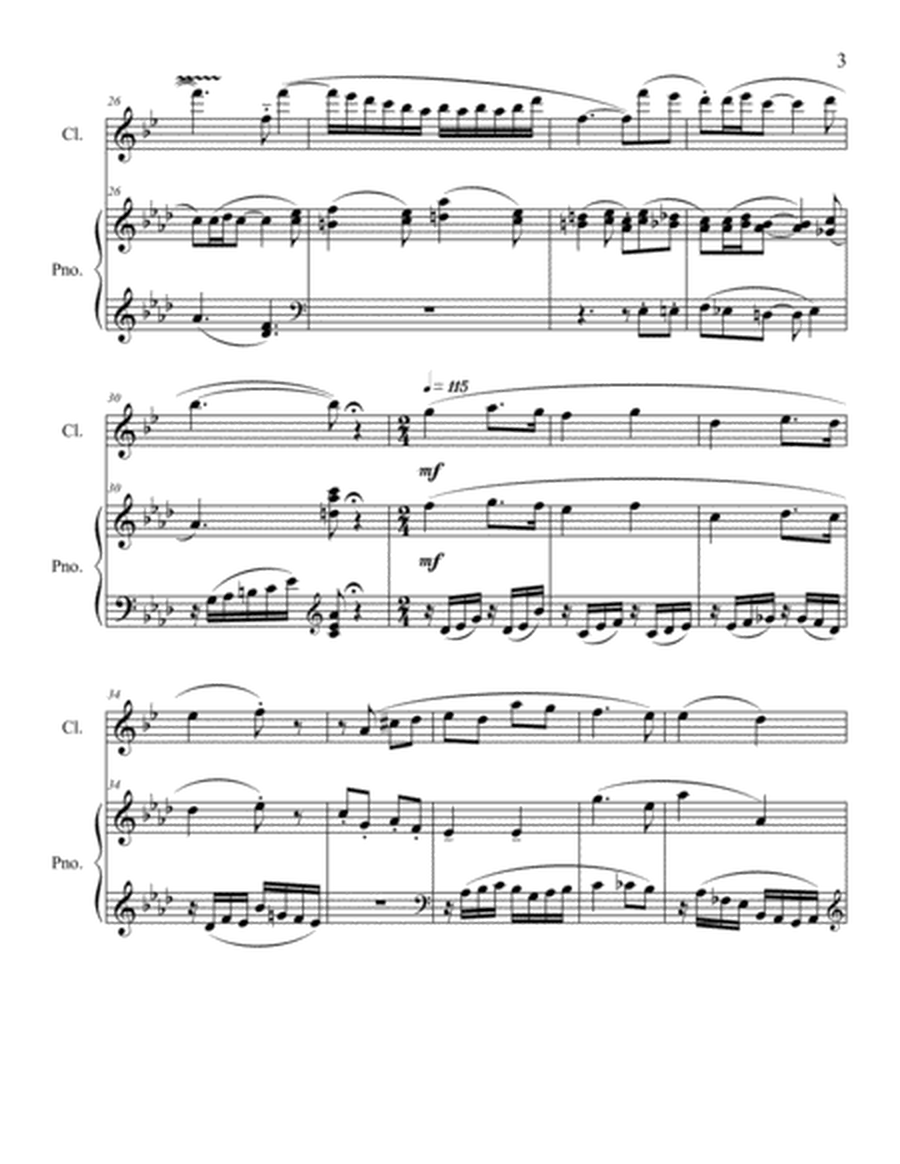 Lullaby for Clarinet and Piano