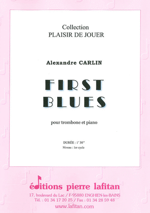 Book cover for First Blues