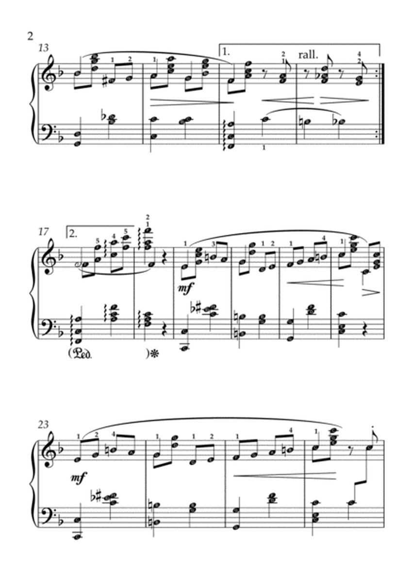 Rubinstein - Melody in F(With Note name)
