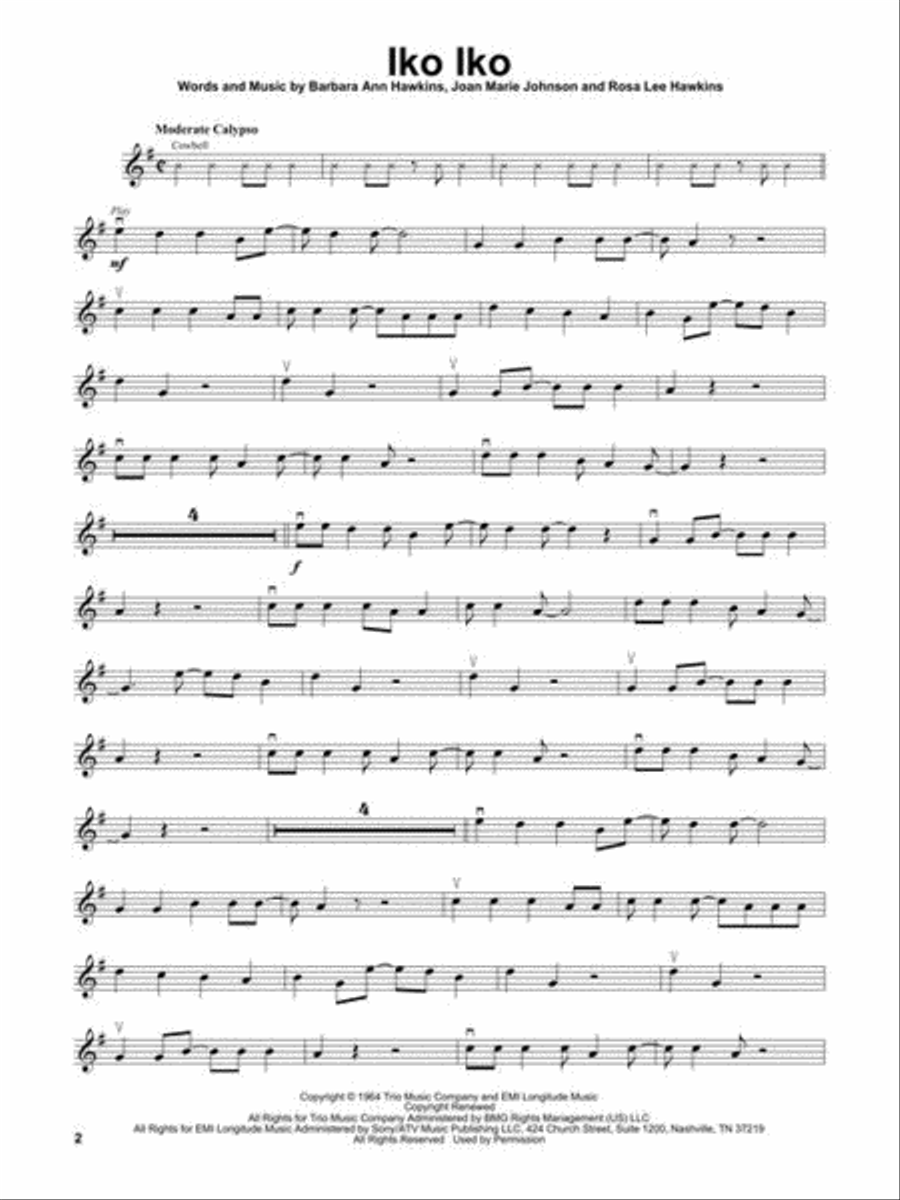 Cajun & Zydeco Songs Violin scores gallery preview page 4