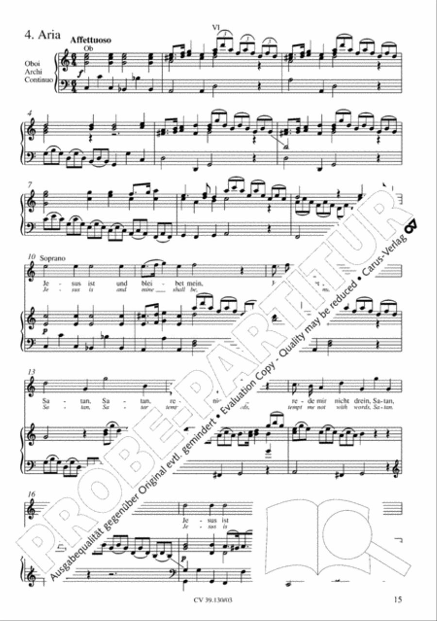 Thereby is revealed unto us the glory of God's favor (Daran ist erschienen die Liebe Gottes) 4-Part scores gallery preview page 16