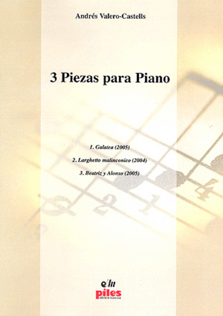 3 Piezas Para Piano