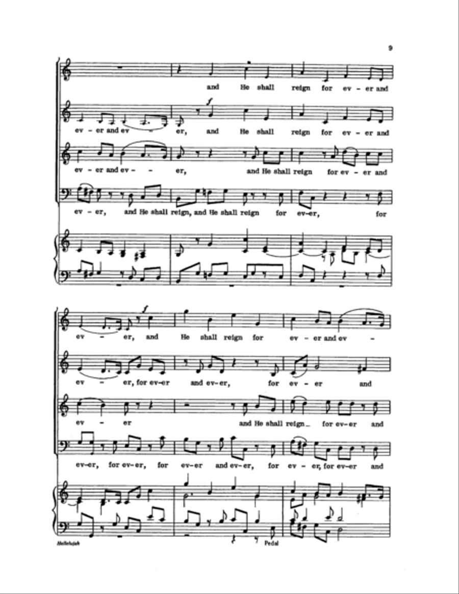 Hallelujah Choir scores gallery preview page 9