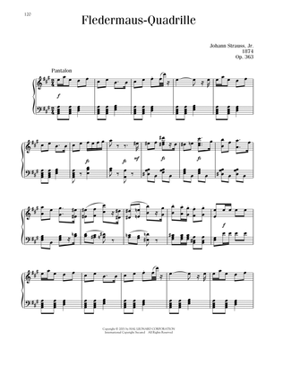 Fledermaus-Quadrille, Op. 363