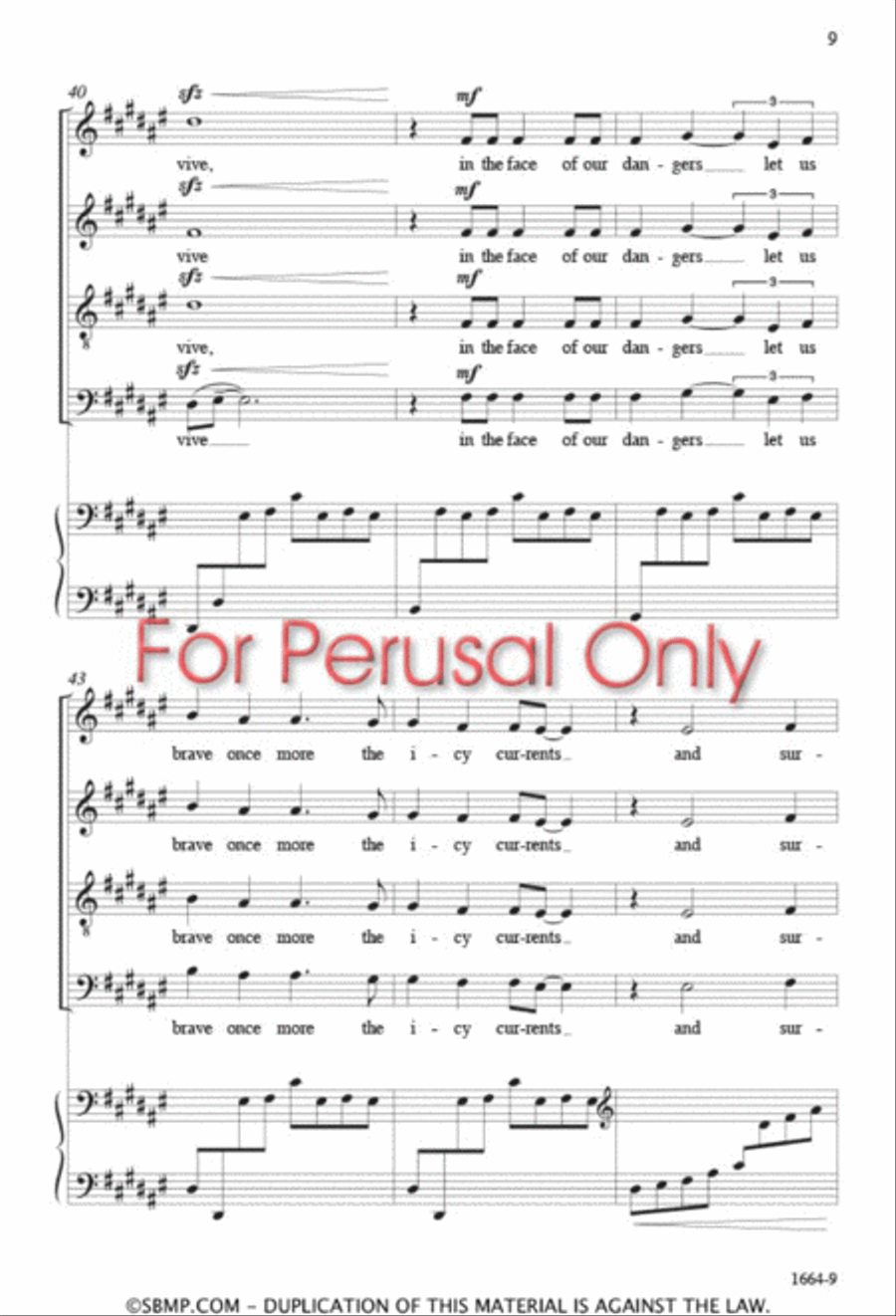 Light the World Light the World 4-Part scores gallery preview page 8