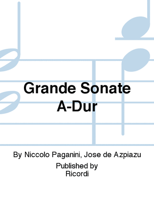 Grande Sonate A-Dur