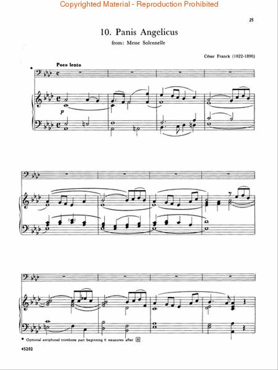 Solos for the Trombone Player Piano Accompaniment scores gallery preview page 4