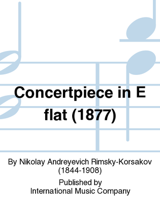 Book cover for Concertpiece In E Flat (1877)