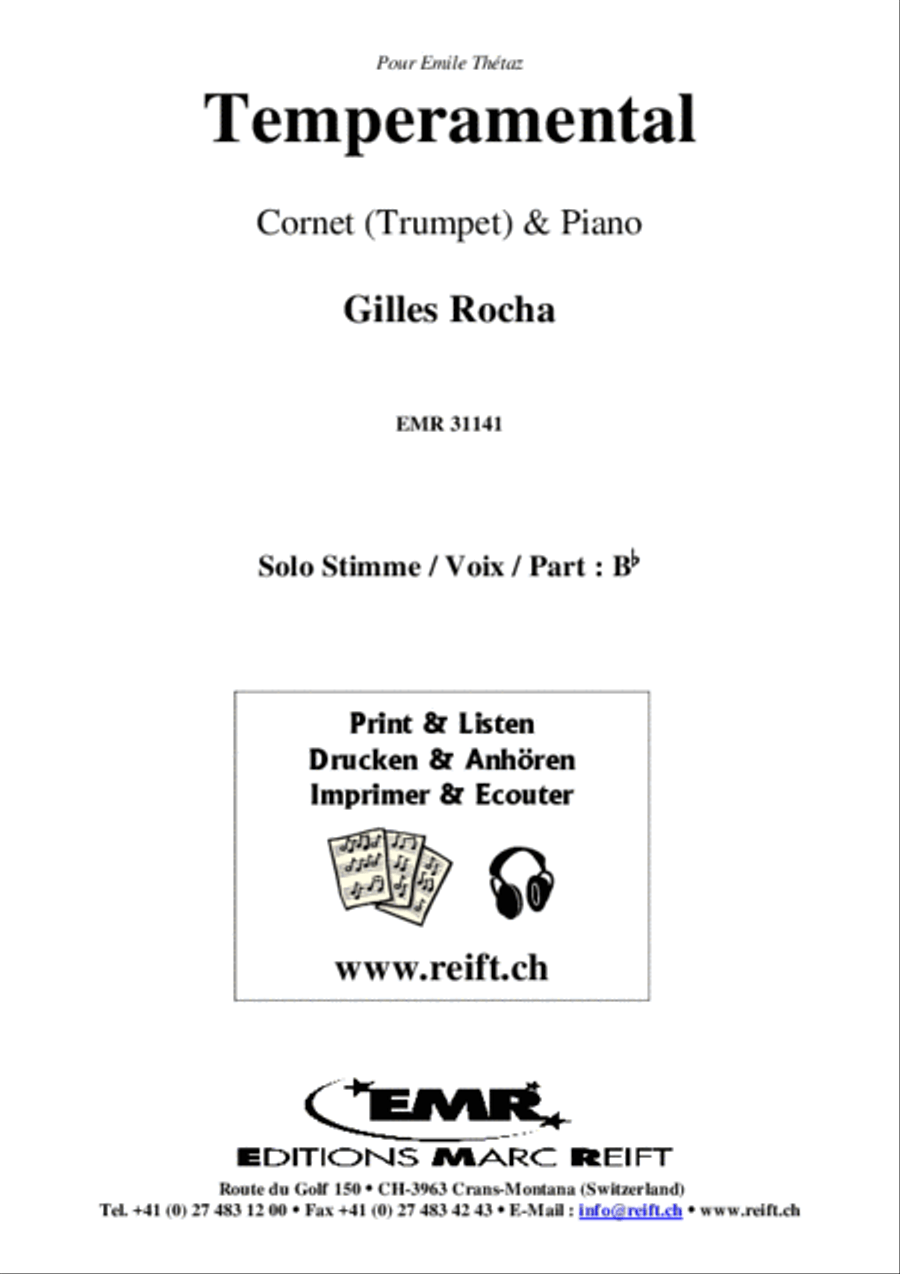 Temperamental Cornet scores gallery preview page 2