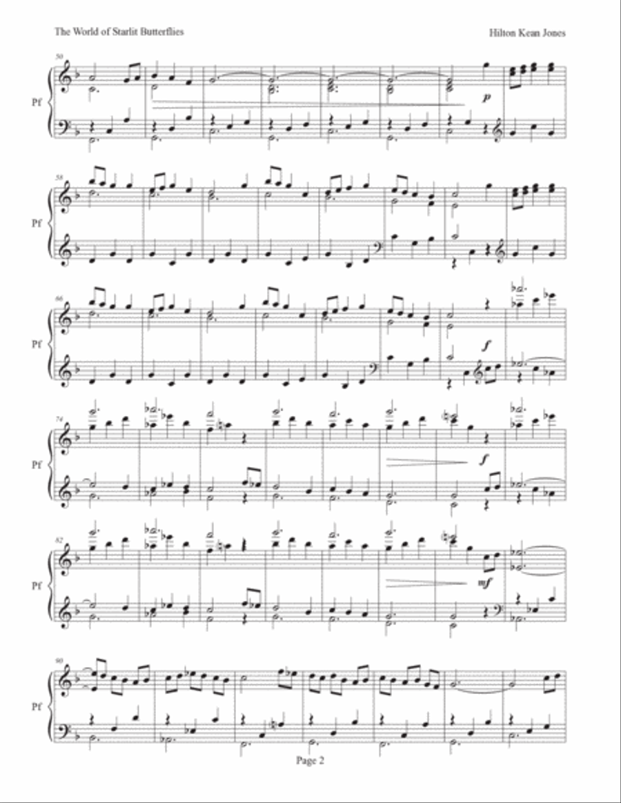 The World of Starlit Butterflies Piano Method scores gallery preview page 2