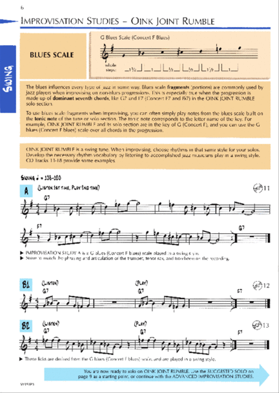 Standard of Excellence Advanced Jazz Ensemble Book 2, 3rd Trumpet Jazz Ensemble scores gallery preview page 2