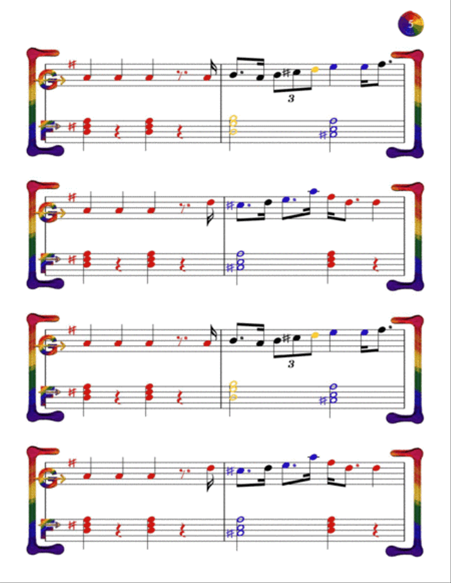 Nova Scotia Folk Songs (Easy Piano) Piano Method scores gallery preview page 5