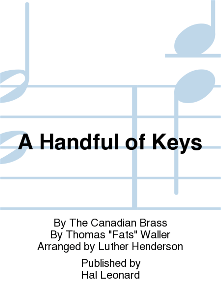 A Handful of Keys Brass Quintet scores gallery preview page 1