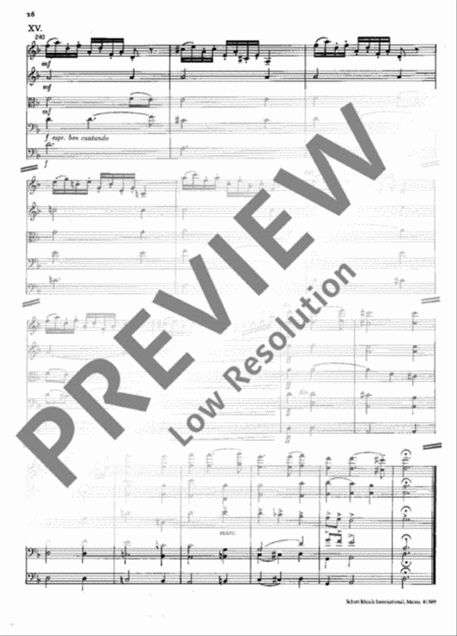 La Follia String Orchestra scores gallery preview page 17