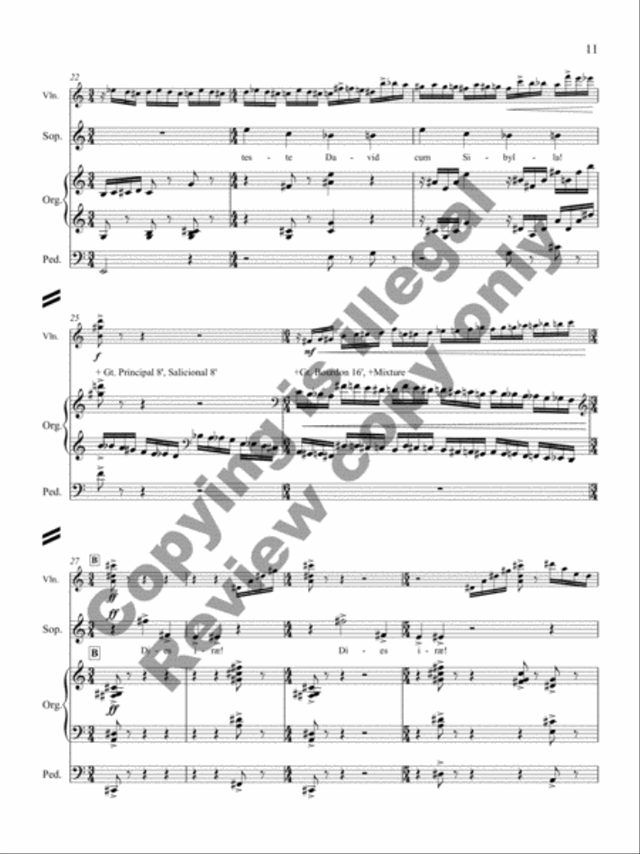 Requiem Songs String Orchestra scores gallery preview page 11