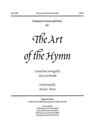 Book cover for The Art of the Hymn - Conductor's Score and Parts