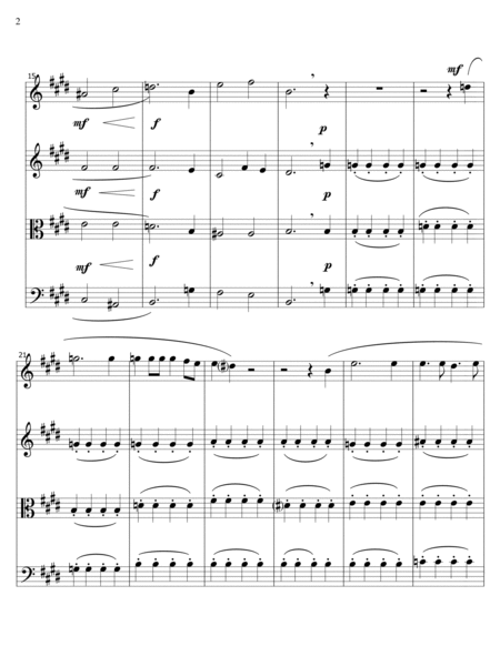 Die Ehre Gottes aus der Natur-Beethoven-string quartet image number null