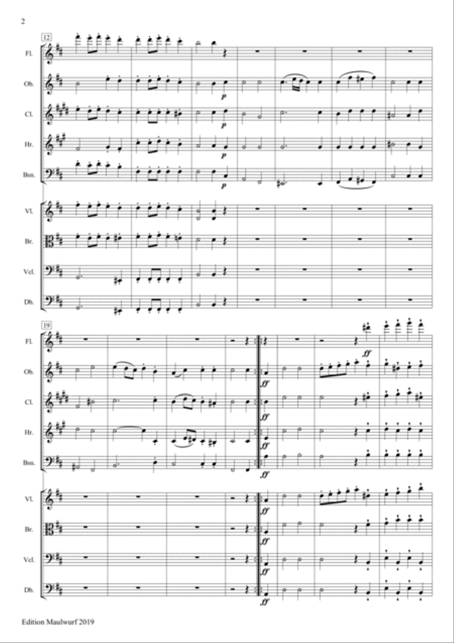 Rosamunde Bassoon scores gallery preview page 4