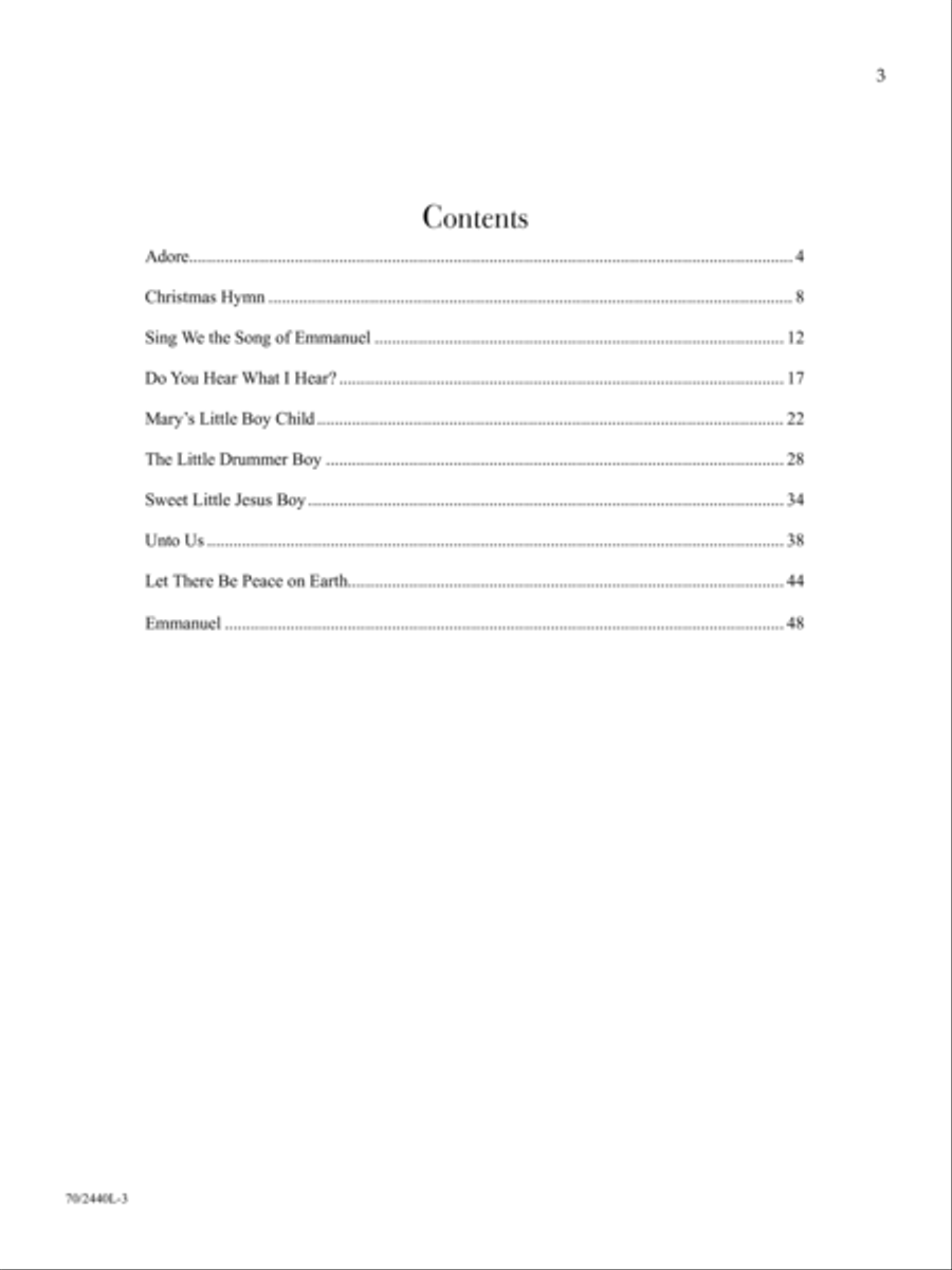 These Gifts We Bring Piano Solo scores gallery preview page 3