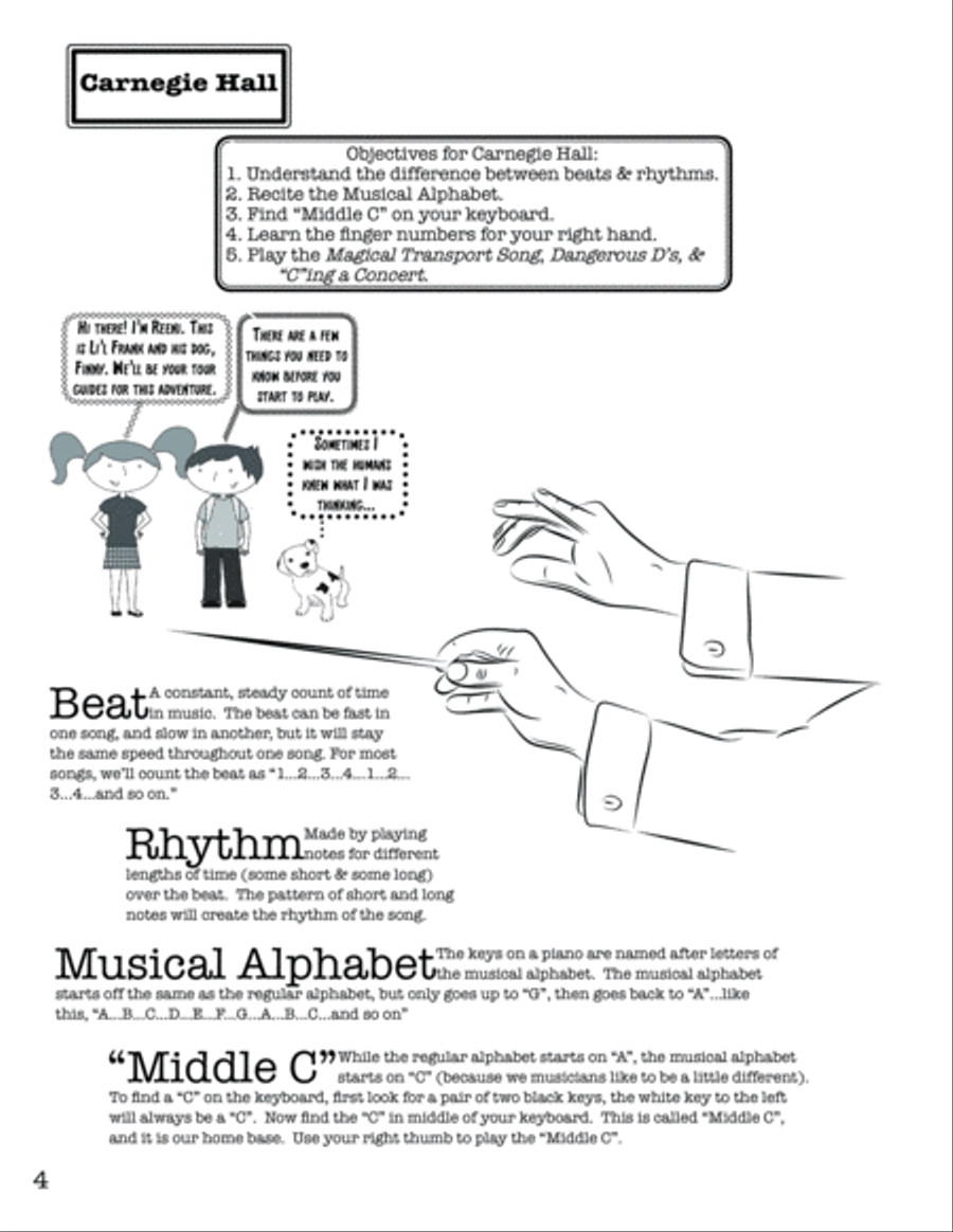 Easy Piano for Kids Piano Method scores gallery preview page 4