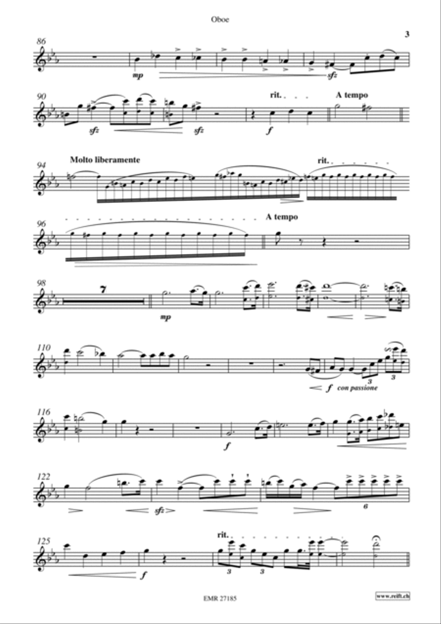 Elegie Elegie Oboe scores gallery preview page 4