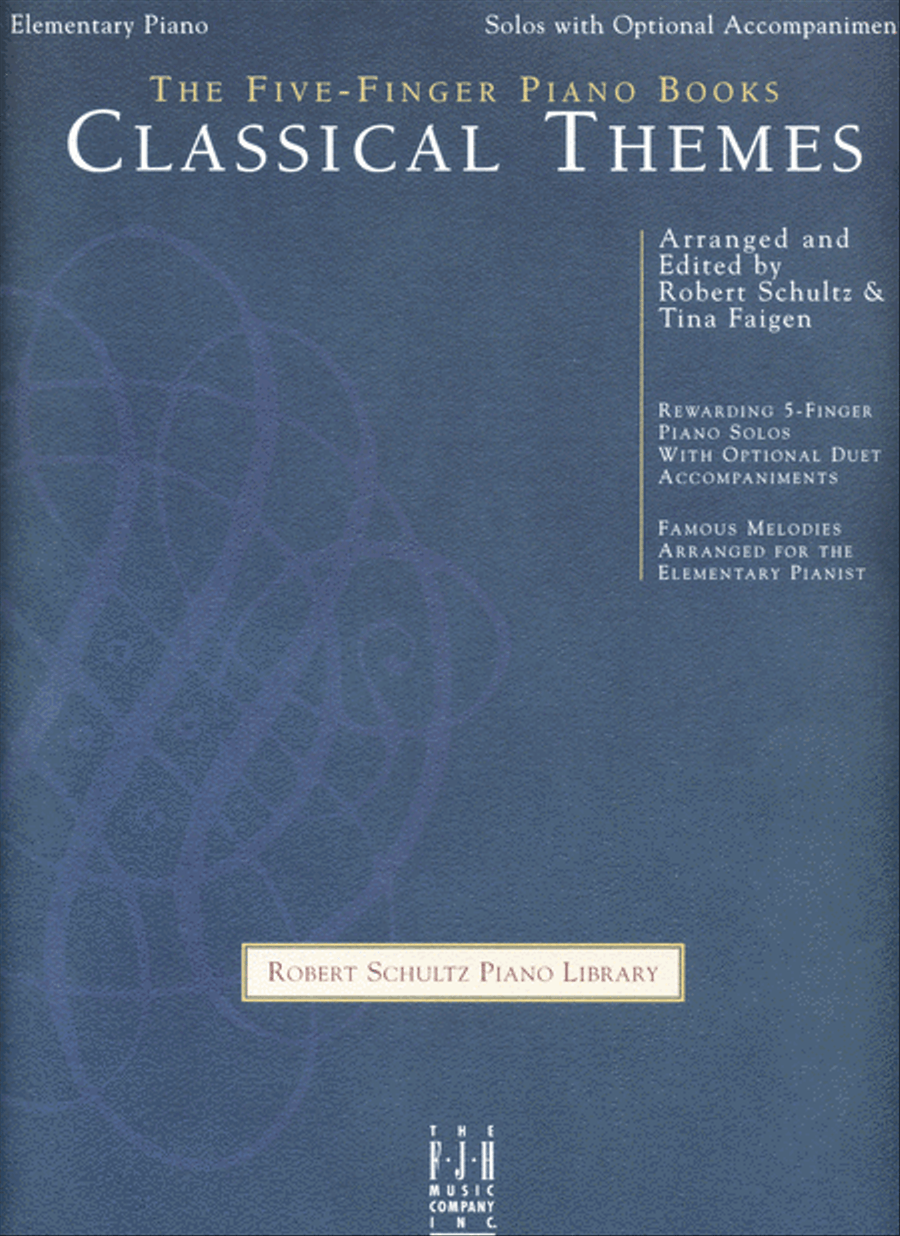 The Five-Finger Piano Books -- Classical Themes Easy Piano scores gallery preview page 1